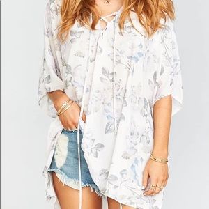 Show Me Your MuMu Peta Lace Up Tunic